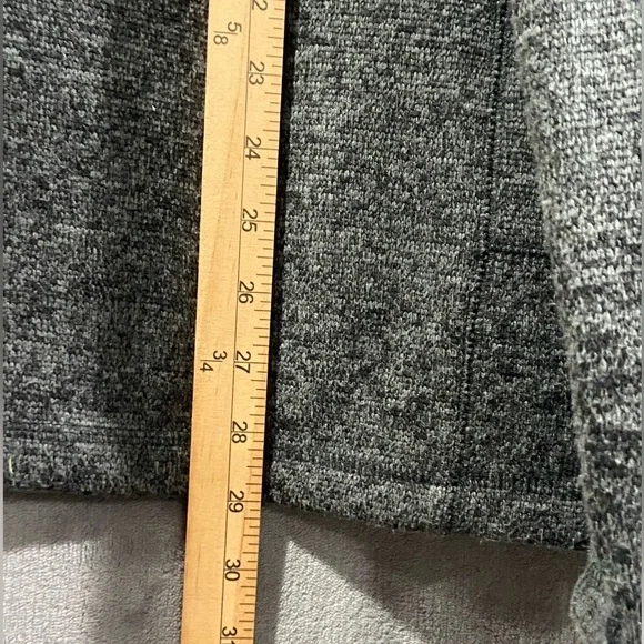 Woolrich Pull Over Quarter Top Button Jacket Fleece Gray Long Sleeve Mens Sz XL - Picture 5 of 7